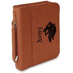 Flying Pigs Leatherette Bible Cover with Handle & Zipper (Personalized)