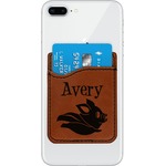 Flying Pigs Leatherette Phone Wallet (Personalized)