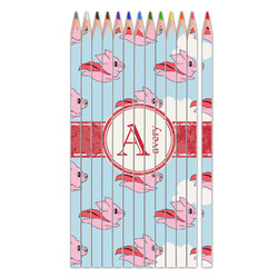 Flying Pigs Colored Pencils (Personalized)