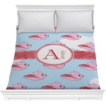 Flying Pigs Comforter - Full / Queen (Personalized)
