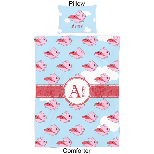 Flying Pigs Comforter Set - Twin - Approval