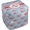 Flying Pigs Cube Poof Ottoman (Top)