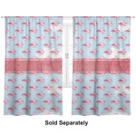 Flying Pigs Curtains - 56"x80" Panels - Lined (2 Panels Per Set)