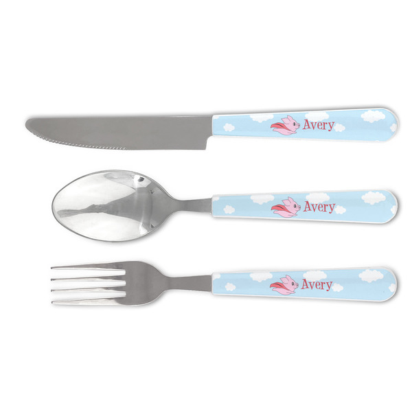 Custom Flying Pigs Cutlery Set (Personalized)