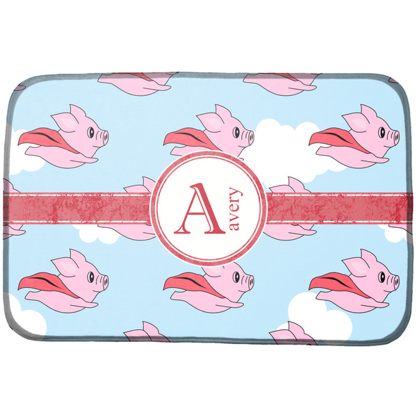 Custom Flying Pigs Dish Drying Mat (Personalized)