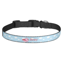 Flying Pigs Dog Collar (Personalized)