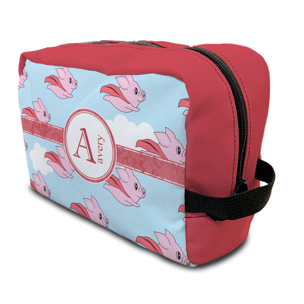 Custom Flying Pigs Toiletry Bag / Dopp Kit (Personalized)