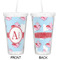 Flying Pigs Double Wall Tumbler with Straw - Approval