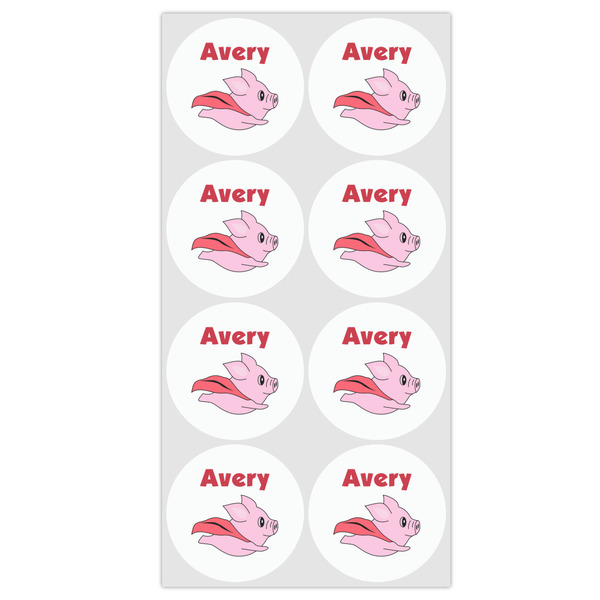 Flying Pigs Drink Topper - Medium - Set of 12