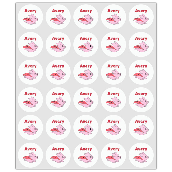 Flying Pigs Drink Topper - XSmall - Set of 30