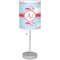 Flying Pigs Drum Lampshade with base included