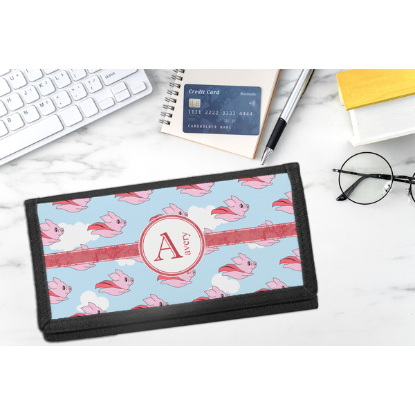 Flying Pigs DyeTrans Checkbook Cover - LIFESTYLE