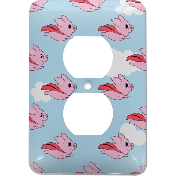 Custom Flying Pigs Electric Outlet Plate