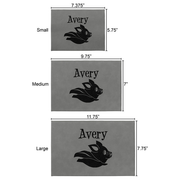 Flying Pigs Engraved Gift Boxes - All 3 Sizes