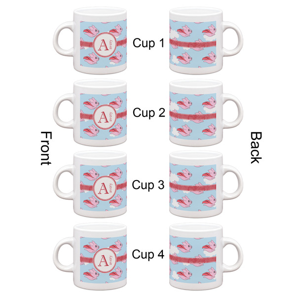Flying Pigs Espresso Cup Set of 4 - Apvl