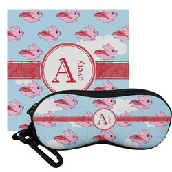 Flying Pigs Eyeglass Case & Cloth (Personalized)