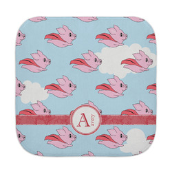 Flying Pigs Face Towel (Personalized)
