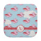 Flying Pigs Face Cloth-Rounded Corners