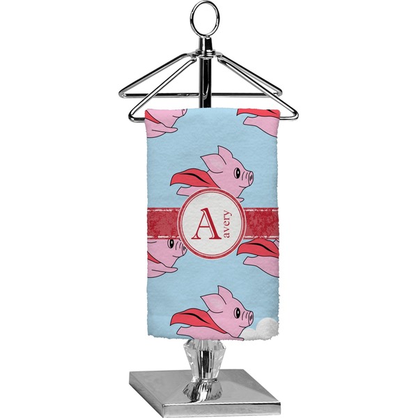 Custom Flying Pigs Finger Tip Towel - Full Print (Personalized)