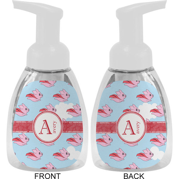 Flying Pigs Foam Soap Bottle Approval - White