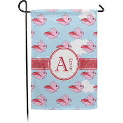 Flying Pigs Garden Flag (Personalized)