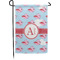Flying Pigs Small Garden Flag - Single Sided w/ Name and Initial