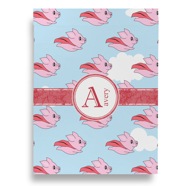 Flying Pigs Garden Flags - Large - Single Sided - FRONT