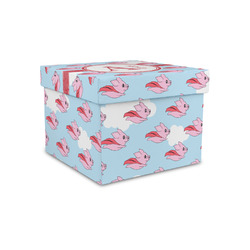 Flying Pigs Gift Box with Lid - Canvas Wrapped - Small (Personalized)