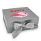 Flying Pigs Gift Boxes with Magnetic Lid - Silver - Front