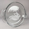 Flying Pigs Glass Pie Dish - FRONT
