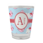 Flying Pigs Glass Shot Glass - 1.5 oz - Set of 4 (Personalized)