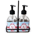Flying Pigs Glass Soap & Lotion Bottles (Personalized)