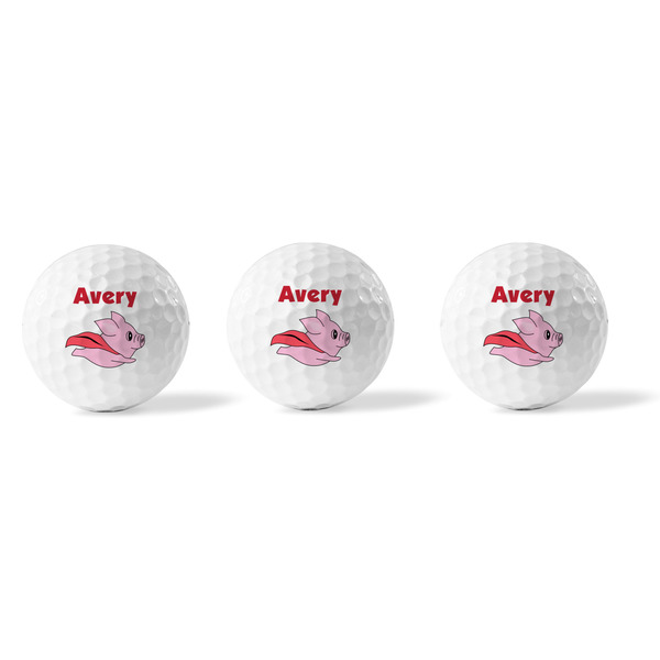 Flying Pigs Golf Balls - Generic - Set of 3 - APPROVAL