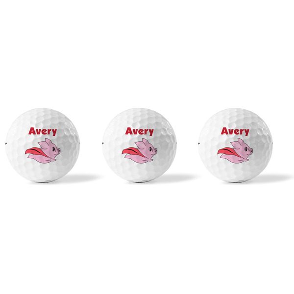 Flying Pigs Golf Balls - Titleist - Set of 3 - APPROVAL