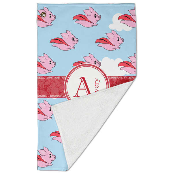Flying Pigs Golf Towel - Folded (Large)