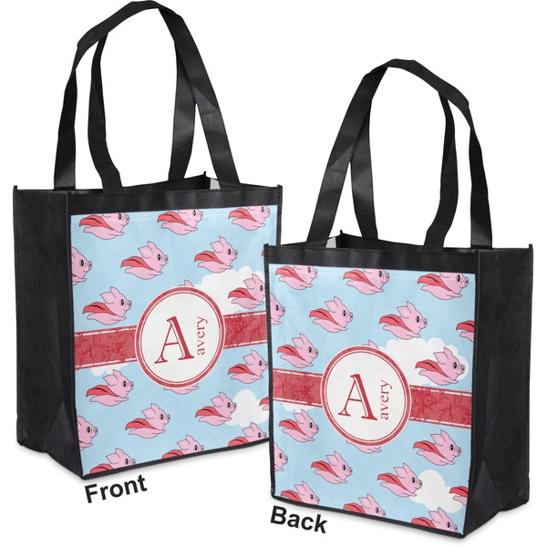Flying Pigs Grocery Bag - Apvl