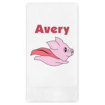 Flying Pigs Guest Towels - Full Color (Personalized)