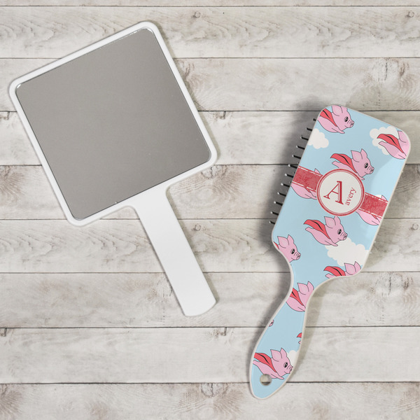 Flying Pigs Hair Brush - In Context