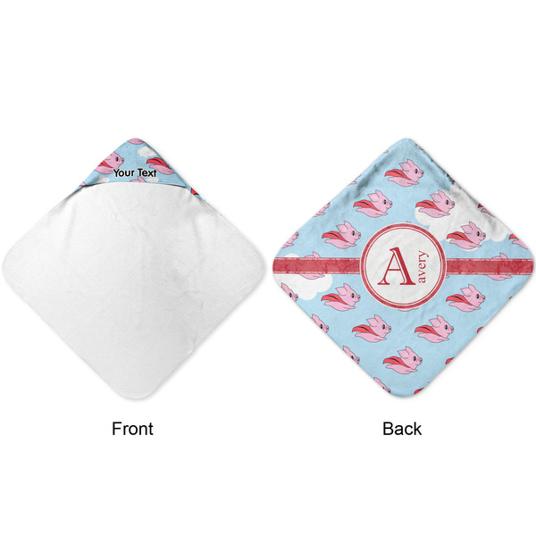 Flying Pigs Hooded Baby Towel- Approval