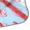 Flying Pigs Hooded Baby Towel- Detail Corner