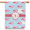 Flying Pigs 28" House Flag (Personalized)