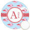 Flying Pigs Printed Cookie Topper - 3.25" (Personalized)