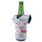 Flying Pigs Jersey Bottle Cooler - ANGLE (on bottle)