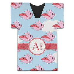 Flying Pigs Jersey Bottle Cooler (Personalized)