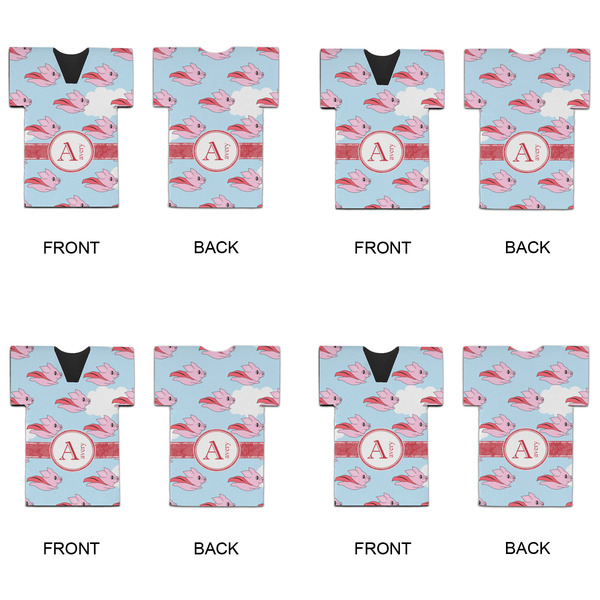 Flying Pigs Jersey Bottle Cooler - Set of 4 - APPROVAL