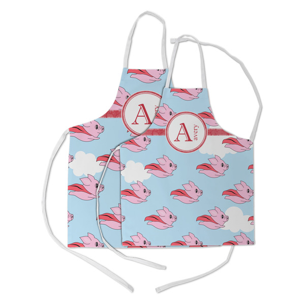 Flying Pigs Kid's Aprons - Parent - Main