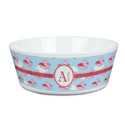 Flying Pigs Kid's Bowl (Personalized)