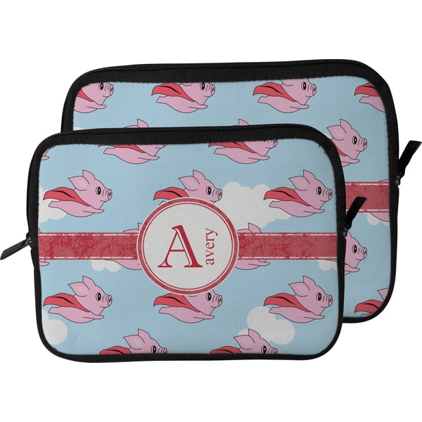 Flying Pigs Laptop Sleeve (Size Comparison)