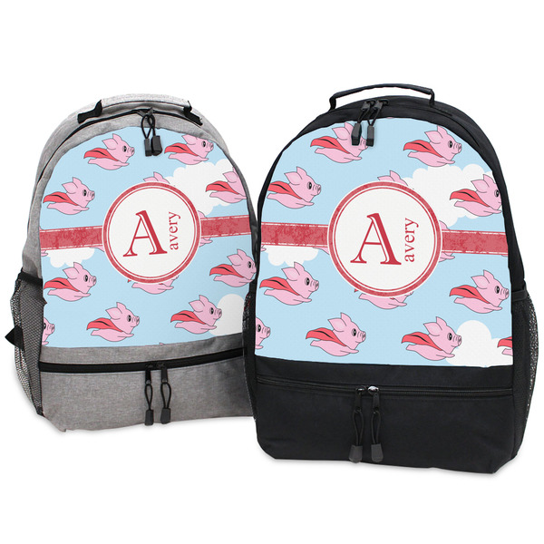 Flying Pigs Large Backpacks - Both
