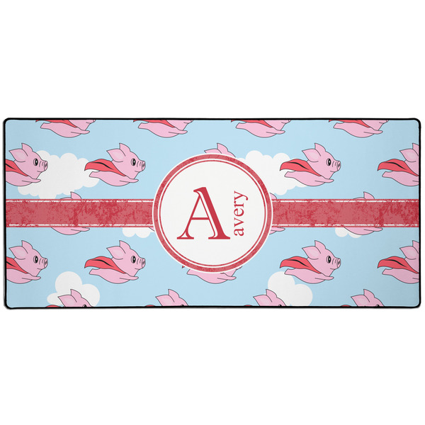 Custom Flying Pigs 3XL Gaming Mouse Pad - 35" x 16" (Personalized)